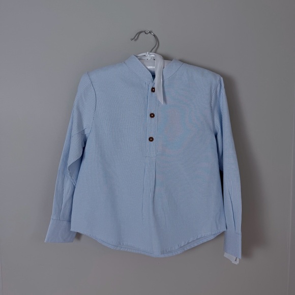 Edgehill Collection Other - NWT Kids Edgehill Collection Light Blue Striped Button-Down Shirt 5 T